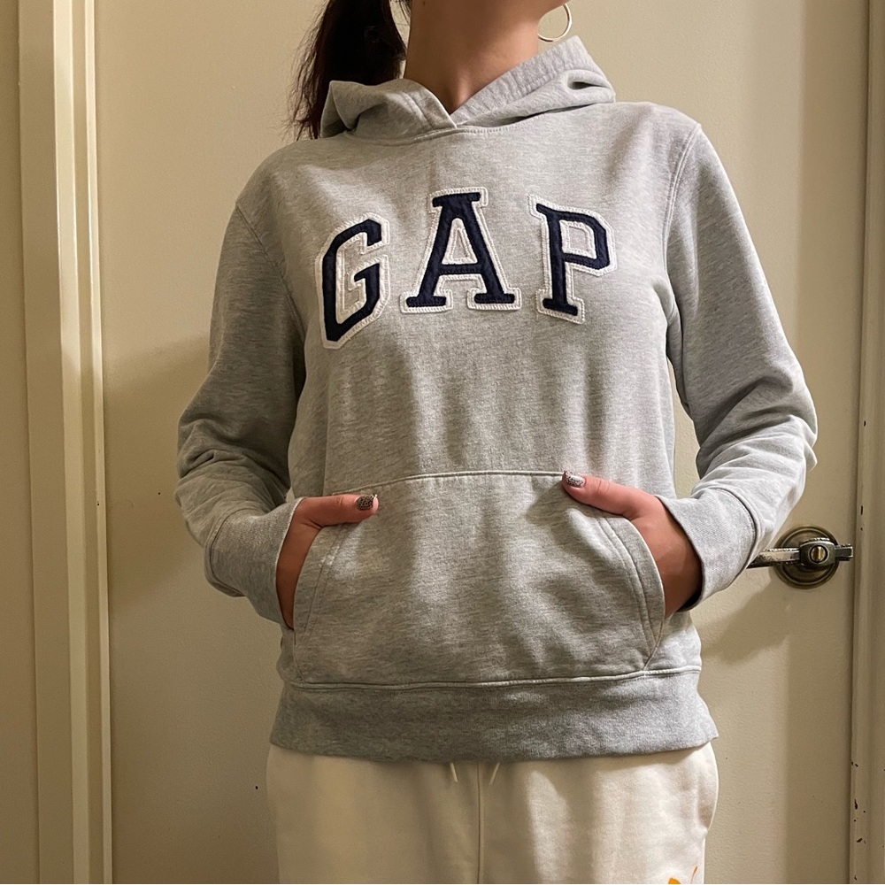 Gap grey hoodie / sweatshirt xs  size unisex